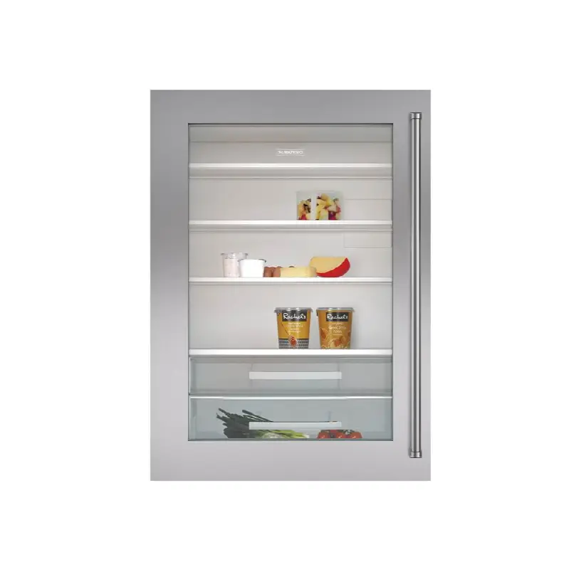 Classic 36" Stainless Steel Flush Inset Door Panel With Pro Handle