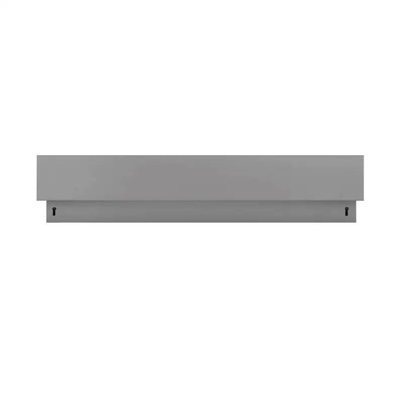 Classic 36" Column Stainless Steel Kickplate - Right Hinge