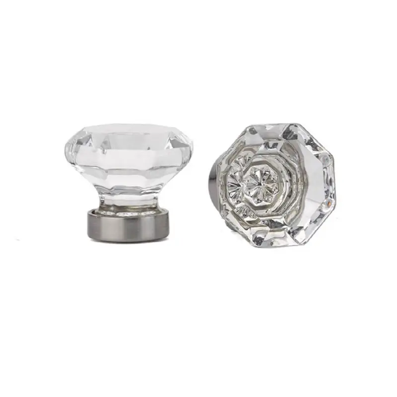 Old Town Glass Cabinet Knob, 1", US