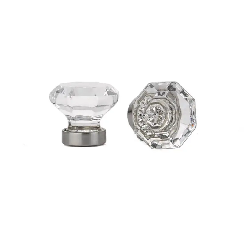 Old Town Glass Cabinet Knob, 1-1/4", US