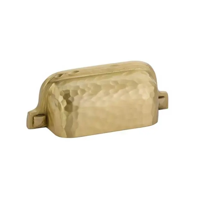 Hammered Bin Pull, 3" C-C, US