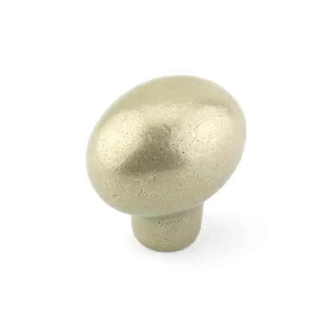 Sandcast Bronze Egg Knob, 1-1/4"