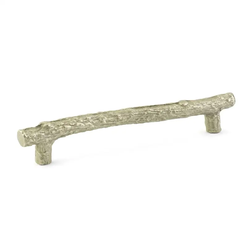 Sandcast Bronze Twig Pull, 3-1/2" C-C