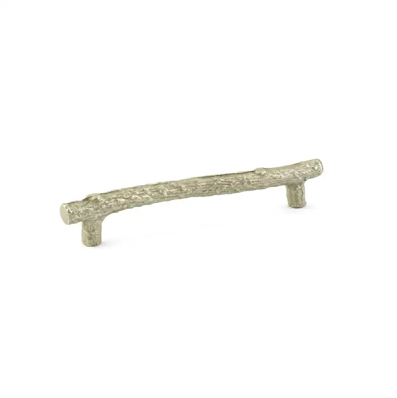 Sandcast Bronze Twig Pull, 4" C-C