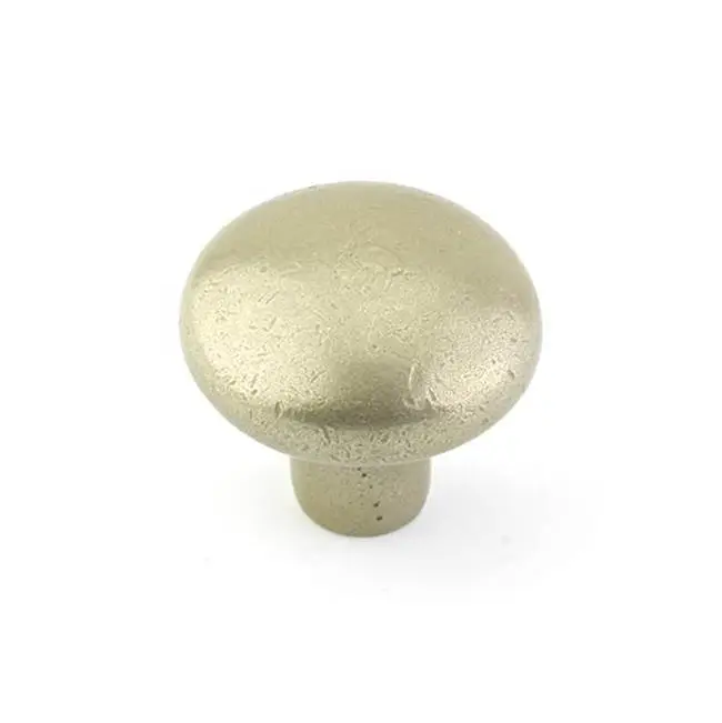 Sandcast Bronze Round Wardrobe Knob, 1-3/4"
