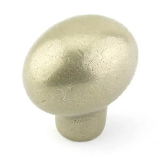 Sandcast Bronze Egg Wardrobe Knob, 1-3/4"