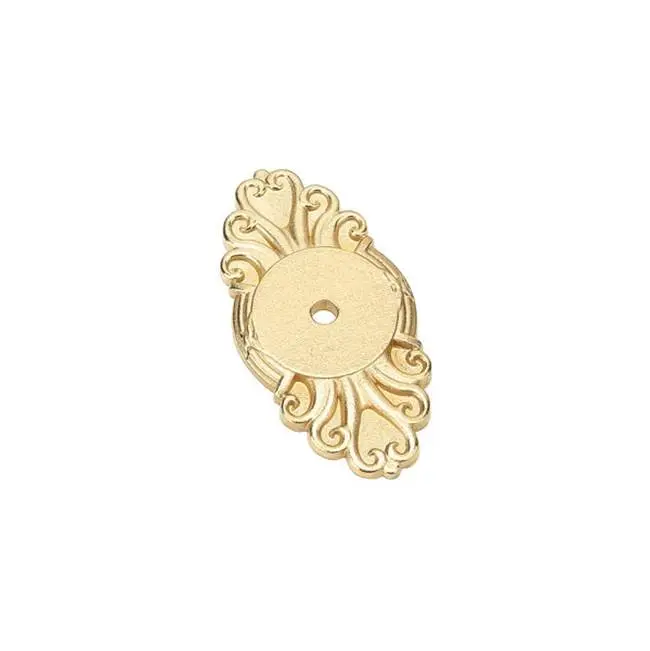 Ribbon and Reed Base Plate, for Knob, US