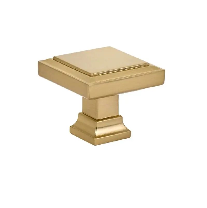 Geometric Square Knob, 1-5/8", US