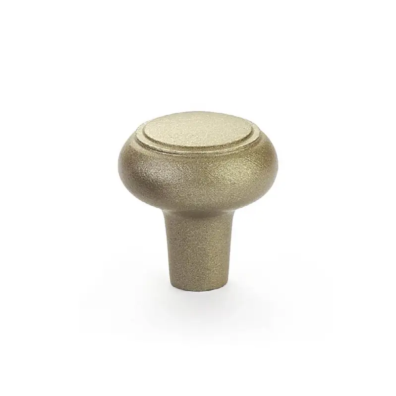 Sandcast Bronze Barn Wardrobe Knob, 1-3/4"