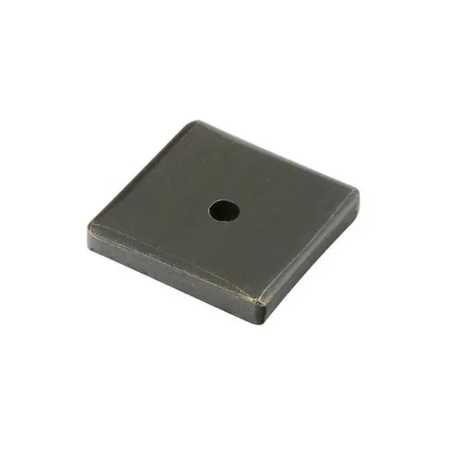 Brz Cab Square Back Plate, 1-1/4"