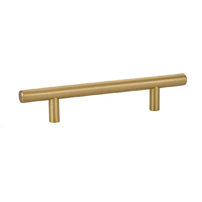 Brass Bar Pull, 3-1/2" C-C, US