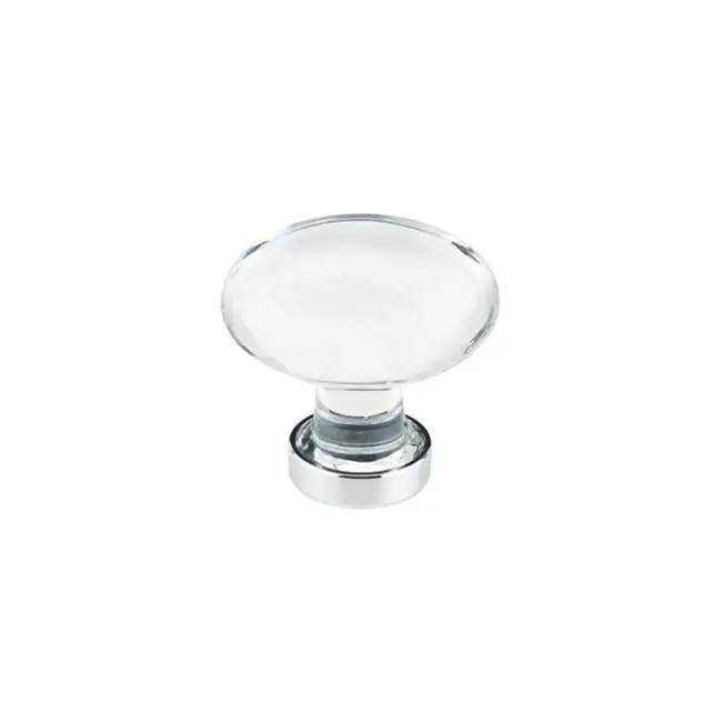 Hampton Crystal Knob, 1-3/4", US