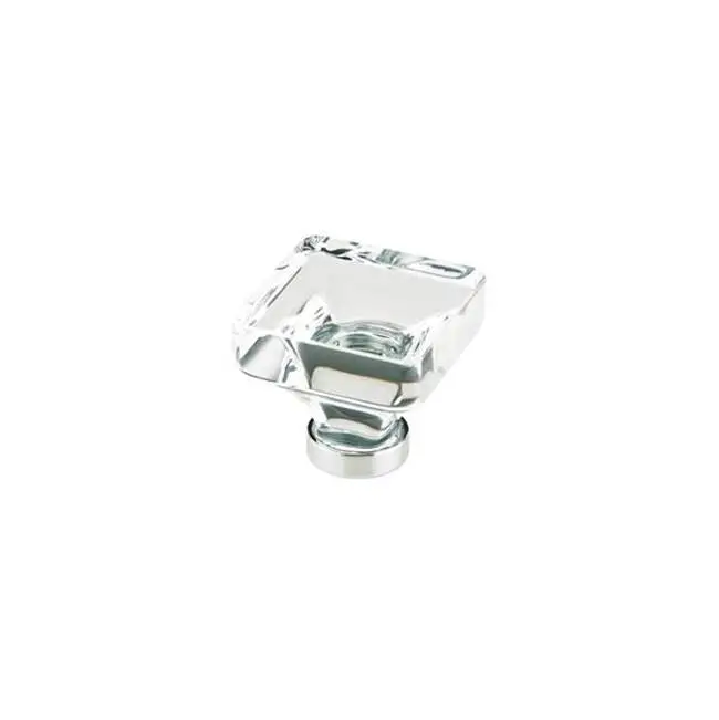 Lido Crystal Knob, 1-5/8", US