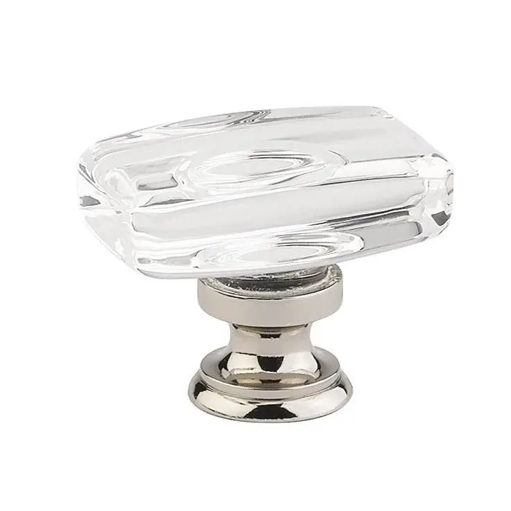 Windsor Crystal Knob, Cabinet, 1-1/4", US
