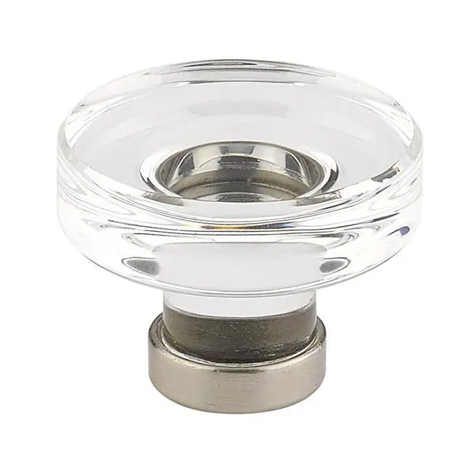 Grayson Crystal Knob, Cabinet, 1-3/4", US