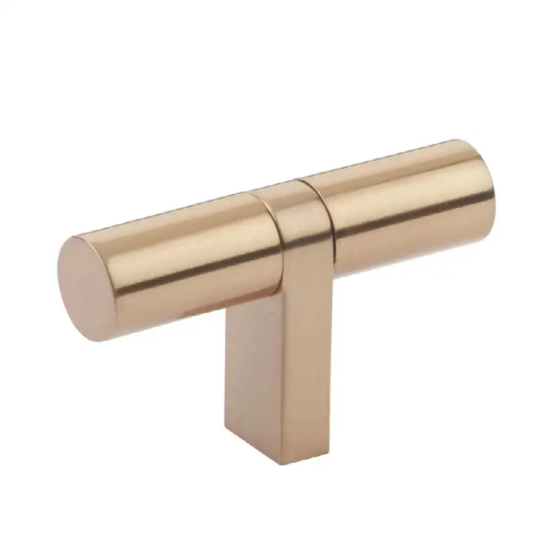 Select Cabinet T-Knob 2-1/4" overall, Rectangular Bar Stem