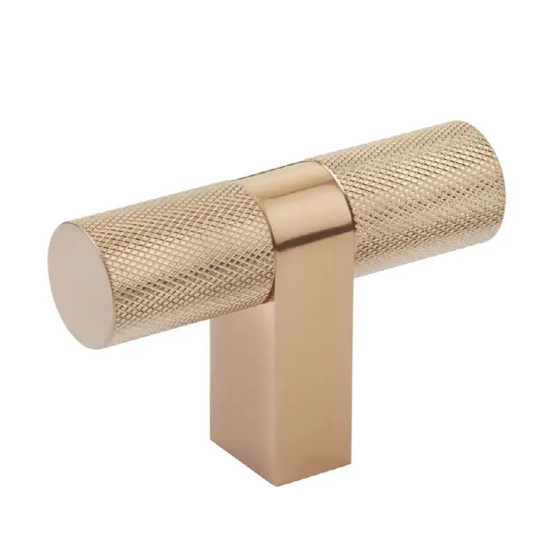 Select Cabinet T-Knob 3-1/8" overall, Rectangular Bar Stem