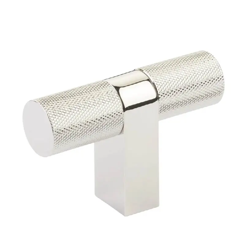 Select Cabinet T-Knob 3-1/8" overall, Rectangular Bar Stem
