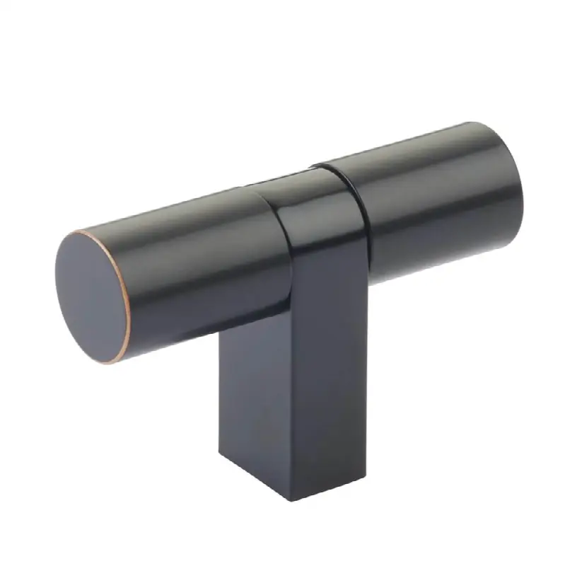 Select Cabinet T-Knob 3-1/8" overall, Rectangular Bar Stem