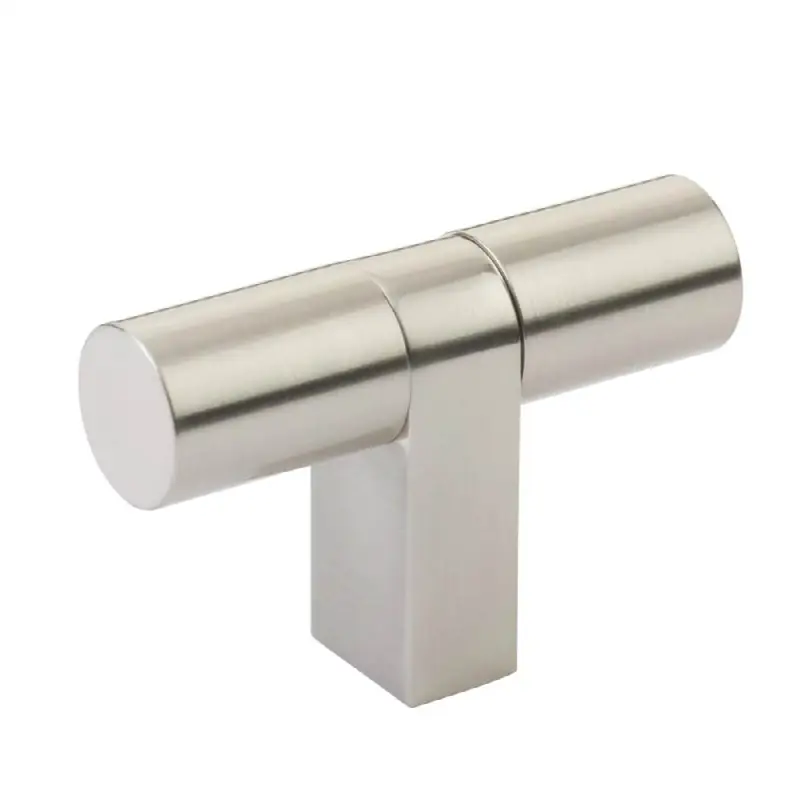 Select Cabinet T-Knob 3-1/8" overall, Rectangular Bar Stem