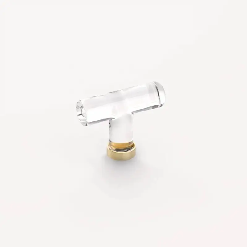 Crystal T Knob, 2-1/8", US