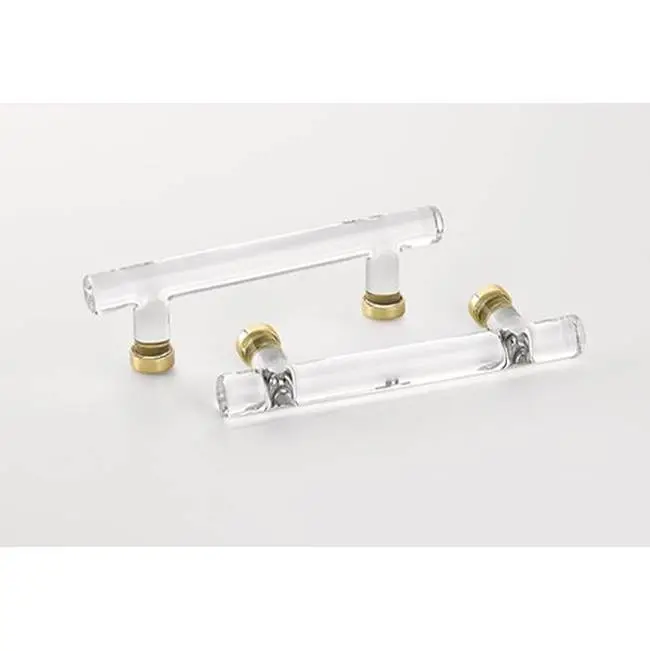 Crystal Bar Pull, 4" C-C, US