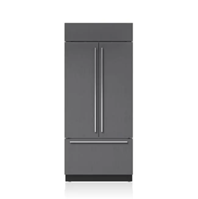 36" Classic French Door Refrigerator/Freezer with Internal Dispenser - Panel Ready