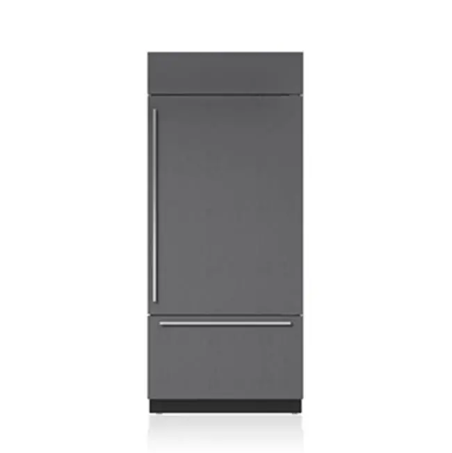 36" Built-In, Over-Under, Internal Dispenser, Overlay, Right Hinge