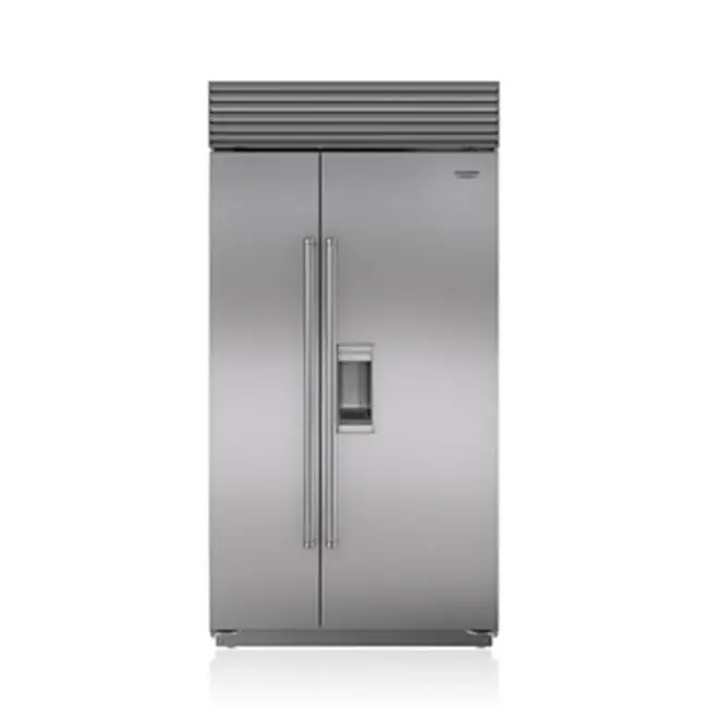 42" Built-In, Side-By-Side, External Ice & Water Dispenser, SS, Pro Handle