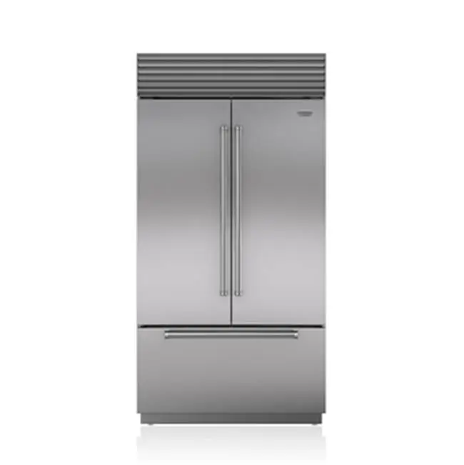 42" Built-In, French Door, Internal Dispenser, SS, Pro Handle