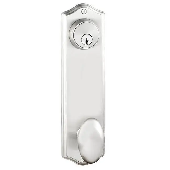 Passage Double Keyed, Sideplate Locksets Colonial 5-1/2