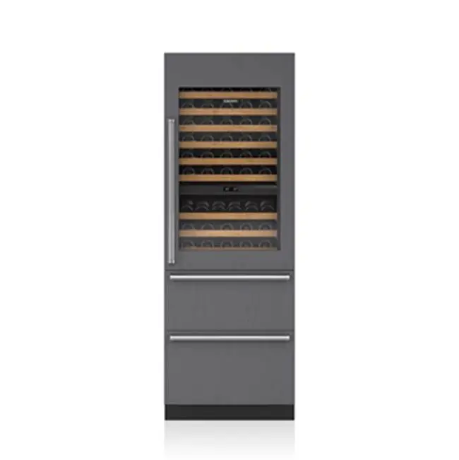30" Integrated, Wine, Bulk Storage, Left Hinge