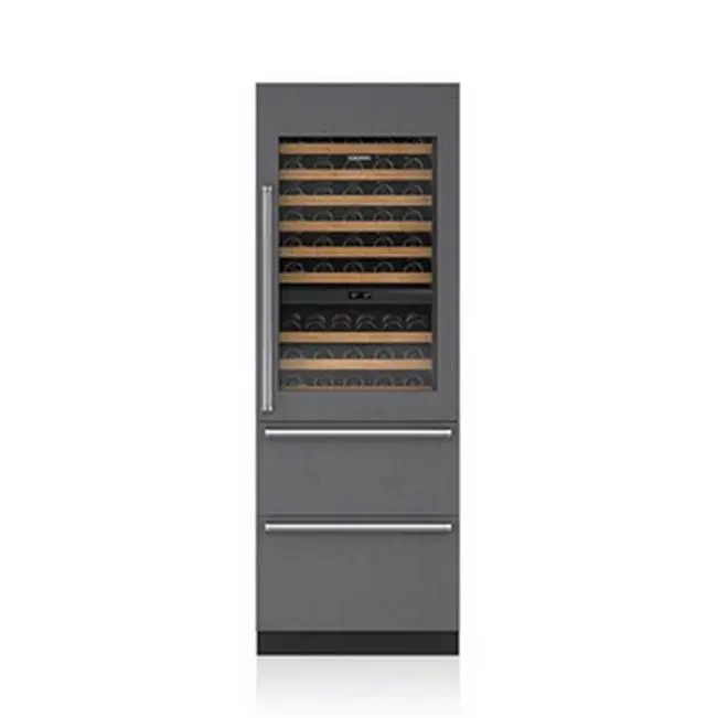 30" Integrated, Wine, Altitude Glass, Bulk Storage, Right Hinge