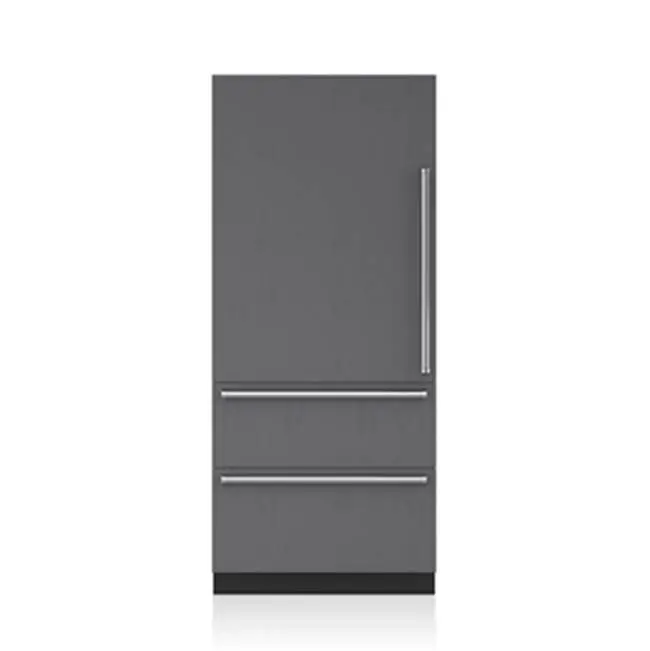 36" Integrated, Tall, Combination, Ice Maker, Left Hinge