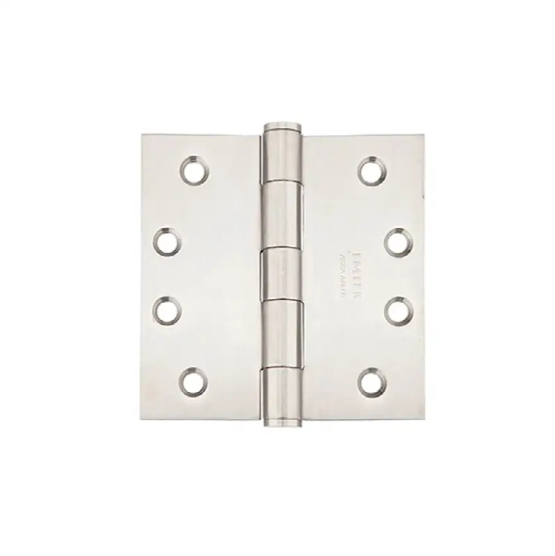 S.S.Hinges, 4.0 x 4.0, square, RD, PB, 304