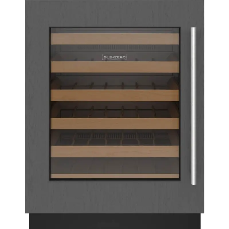 24" Designer Undercounter ADA Height Wine Storage - Panel Ready - Right Hin
