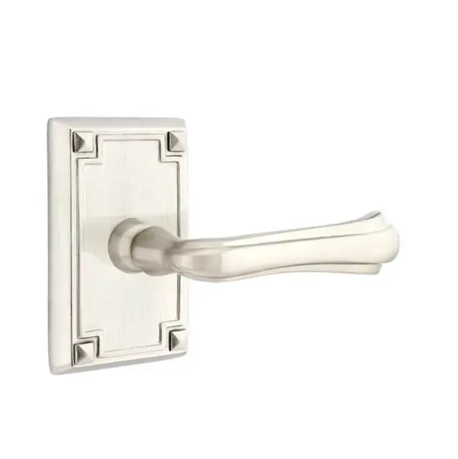 Concealed, Passage, Arts and Crafts Rectangular Rosette, Wembley Lever, US1