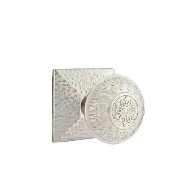 Concealed, Passage, Hammered Rosette, Lancaster Knob, US1