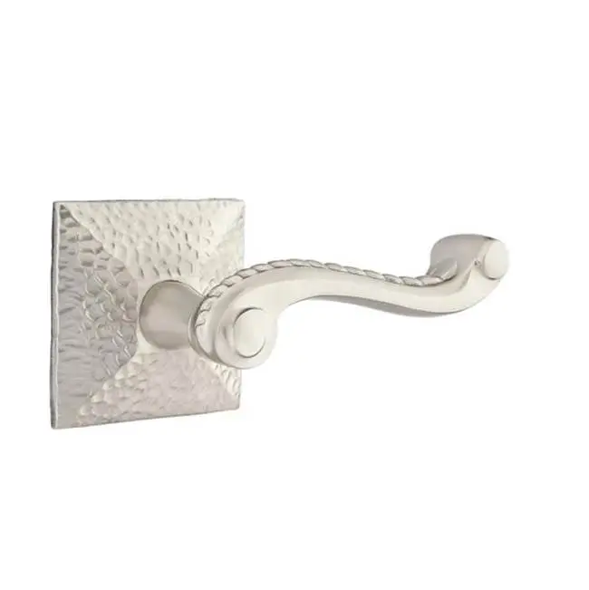 Concealed, Passage, Hammered Rosette, Rope Lever, US1