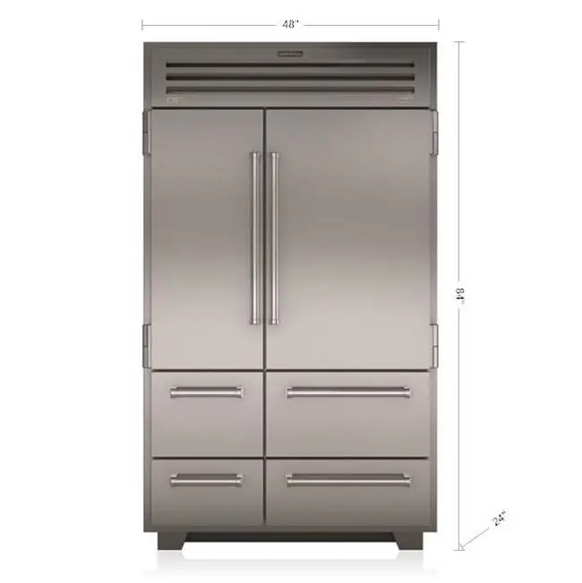 48" PRO Refrigerator/Freezer