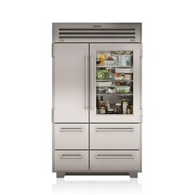48" Pro Refrigerator/Freezer - High Altitude Glass Door