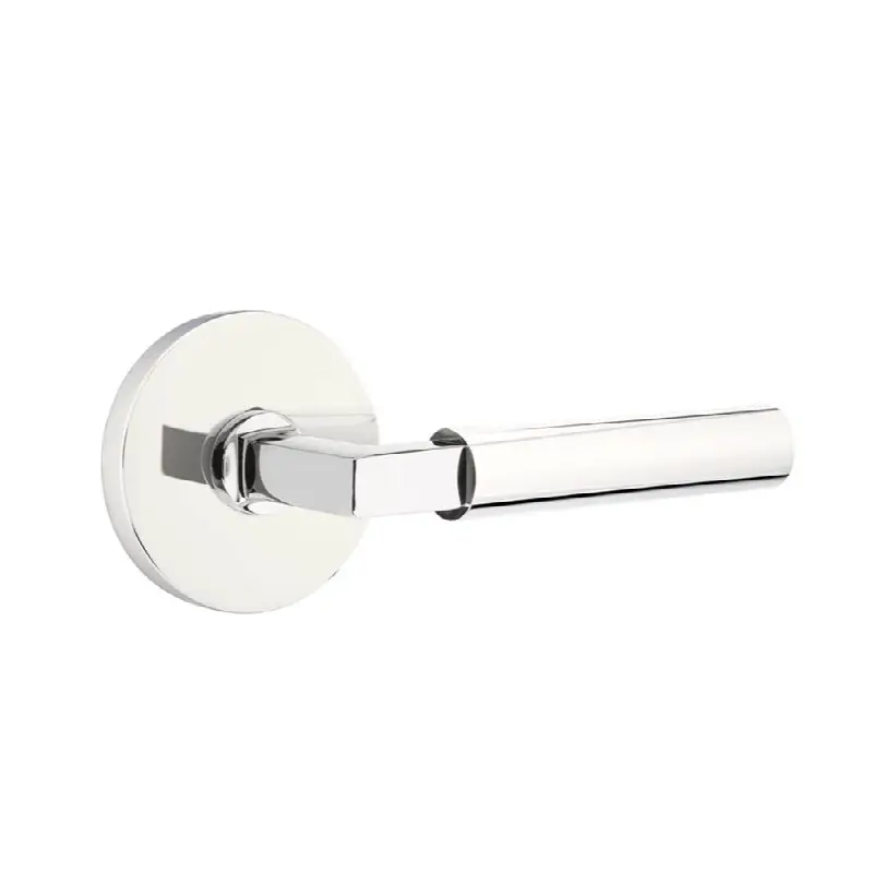 Concealed Fastener, Select Passage, Disk Rosette US26, L-Square Stem US26, Smooth Handle US26