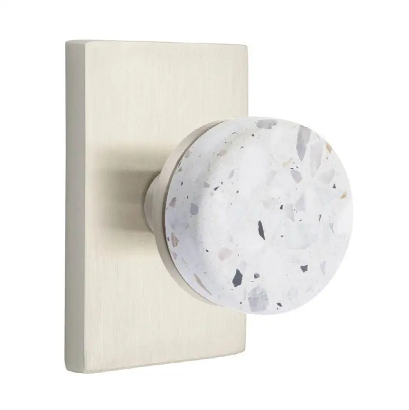 Concealed Fastener, Select Passage, Modern Rectangular Rosette US