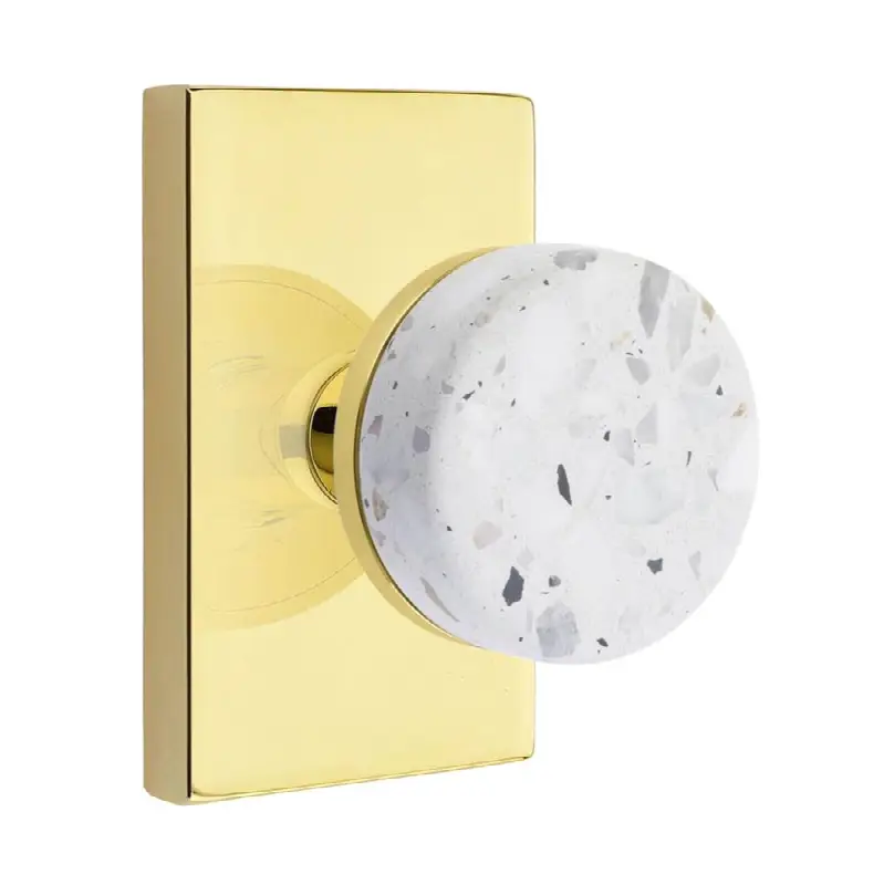 Concealed Fastener, Select Passage, Modern Rectangular Rosette US