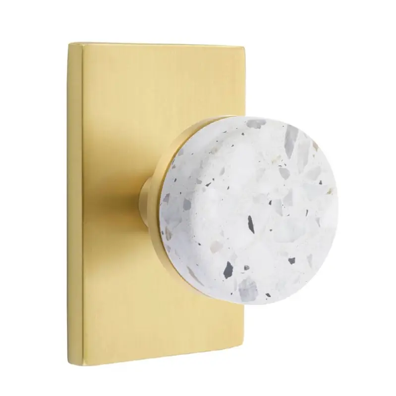 Concealed Fastener, Select Passage, Modern Rectangular Rosette US