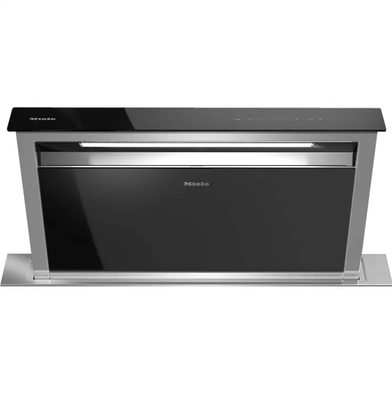 DA 6891 - 36" Downdraft Hood (4.75" Deep) Black Glass (Clean Touch Steel)