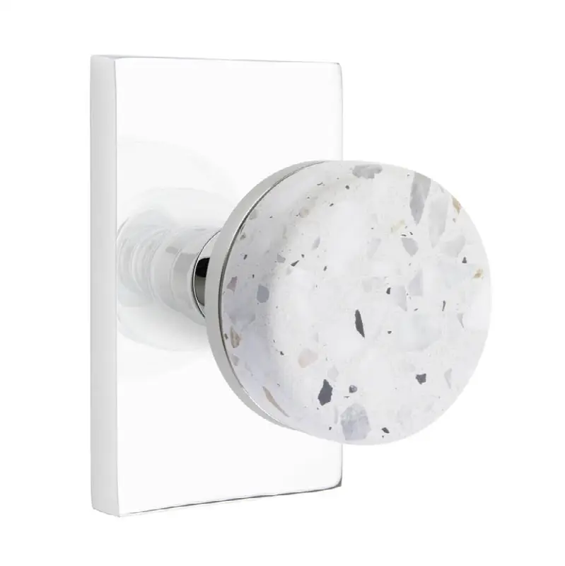 Concealed Fastener, Select Privacy, Modern Rectangular Rosette US