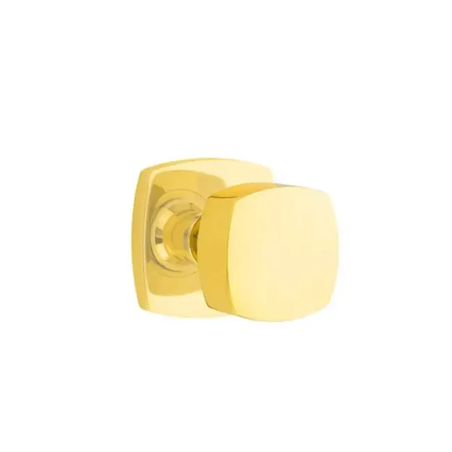 Concealed Fastener Passage, Urban Modern Rosette, Freestone