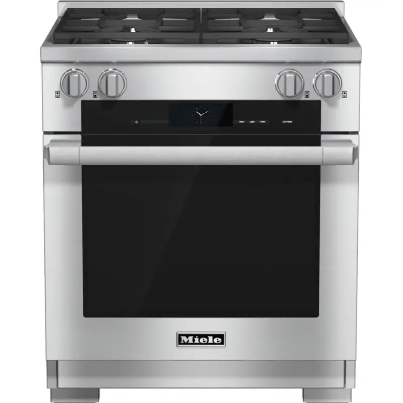 HR 1924-2 G - 30" Dual Fuel Range M-Touch (Clean Touch Steel)