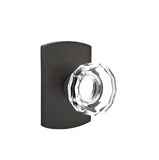 Concealed, Passage, No.4 Rosette, Lowell Crystal Knob
